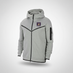 ZNWA Tuta Completa Premium in Felpa con Cappuccio e Zip – 85% Cotone, 15% Poliestere